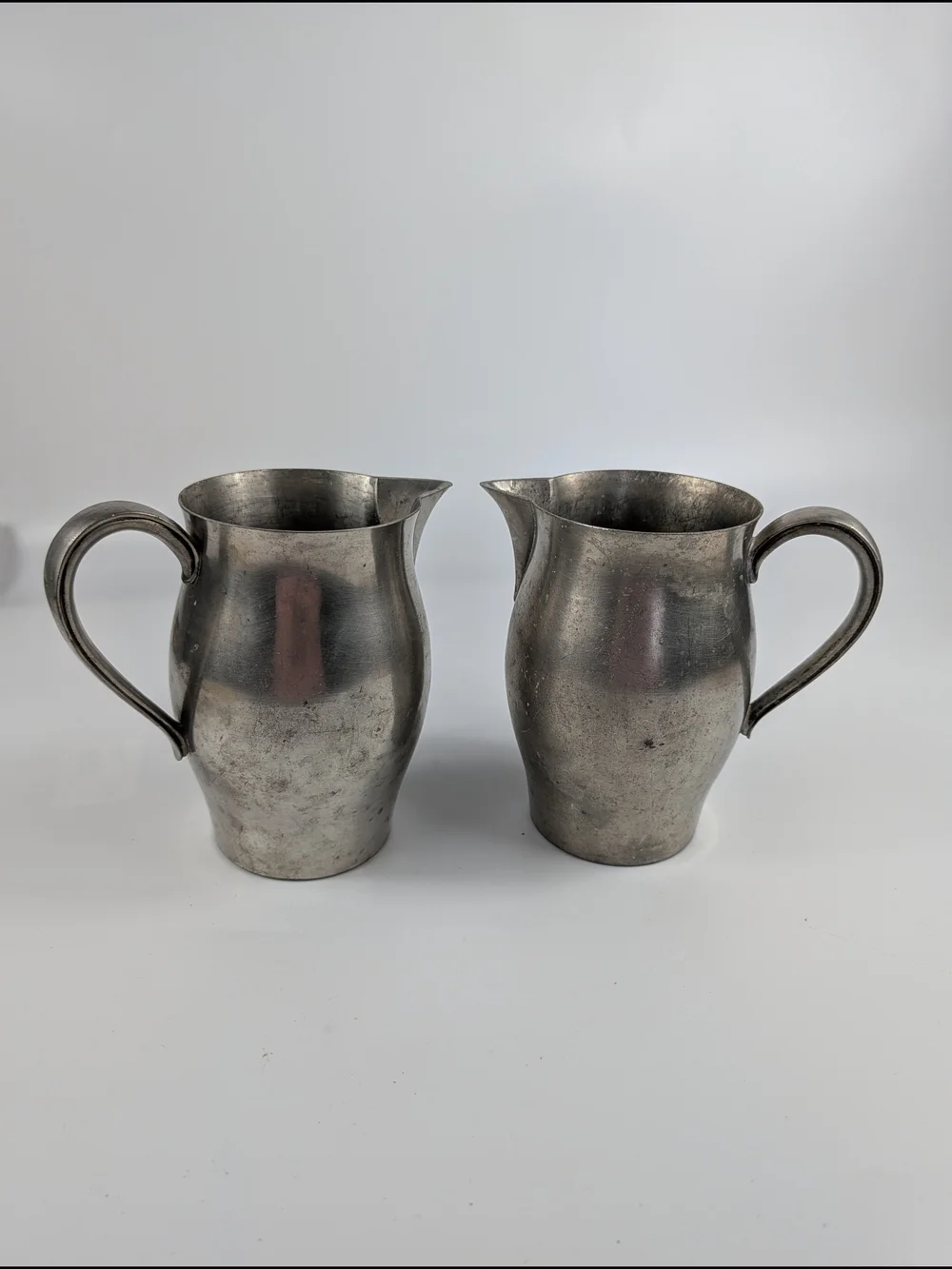 Set of 2 International Pewter Pitchers (#2761732)  6